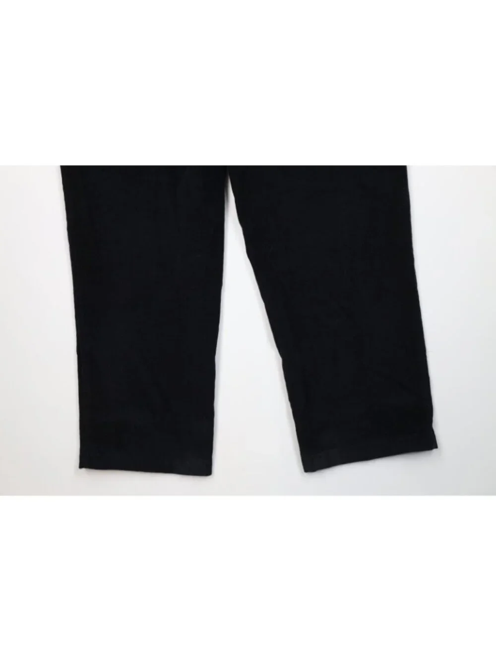 Vintage 90s Streetwear Mens 40x29 Distressed Wide Leg Corduroy Chino Pants Black